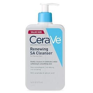 CeraVe Renewing Salicylic Acid Cleanser Hyaluronic Acid Fragrance-Free 16oz NEW